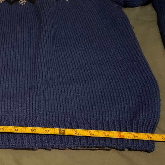 HANDKNIT SWEATER NEW NO TAGS sizing in pictures - Picture 5 of 5